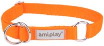 Antkaklis šunims Amiplay Samba, oranžinė sp., 250 - 400 mm x 20 mm, 25-40