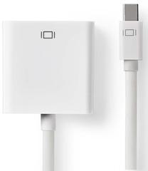 Vads Nedis Mini DisplayPort male, VGA female, 0.2 m, balta krās.