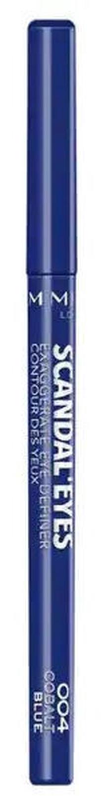 Acu zīmulis Rimmel London Scandaleyes, 0.35 g 04 cobalt blue
