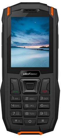 Telefons ar pogām UleFone Armor Mini, 32 MB, melns krās.