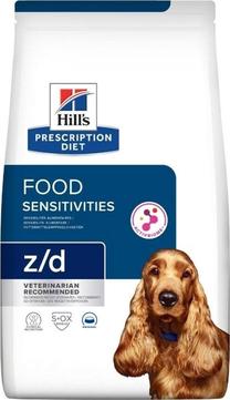Kuiv koeratoit Hill's Prescription Diet Food Sensitivites z/d, 10 kg