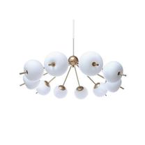 Valgusti rippuv Berella Light Peonia BL0124, LED, 10 x 6 W, valge v. / kuldne v.