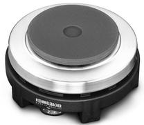 Mini plītis elektriskā čuguna Rommelsbacher RK 501 Inox/Black, 500 W, melns krās./nerūsējošā tērauda krās.