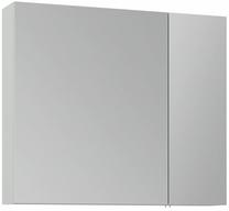 Piekarināms vannas istabas skapis ar spoguli Kalune Design Nuvola 80 v2-746, kašmira krās., 16 cm x 75 cm x 66 cm