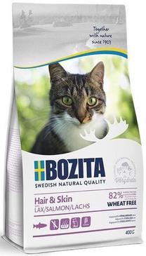 Kuiv kassitoit Bozita Hair & Skin, kalaliha, 0.4 kg