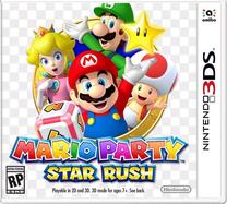 DS, 3DS žaidimas Nintendo Mario Party: Star Rush, anglų