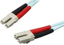 Кабель StarTech Fiber Optic Cable Aqua - Multimode Duplex 50/125 - LSZH - LC/LC - OM3 - LC to LC LC, LC, 10 м, голубой цв.
