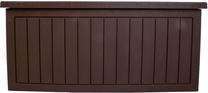 Sodo daiktadėžė Home4you Brown, 285 l, 52.5 cm x 124 cm x 56.5 cm