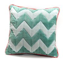 Декоративная подушка Amadeus Zig Zag, зеленый цв., 45 см x 45 см
