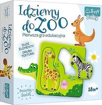 Lavinimo žaislas Trefl Were Going To The zoo, įvairių spalvų