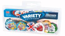 Šautriņu spārniņi Harrows Variety Pack, dažādas krāsas