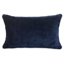 Dekoratyvinės pagalvėlės užvalkalas Nina JA188-08, tamsiai mėlyna, 50 cm x 30 cm