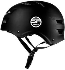 Riedutininko šalmas Spokey Ninja, 58-61 cm, juoda sp.