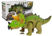 Игрушечное животное Lean Toys Dinosaur Triceratops LT7189, 16 см, зеленый цв.