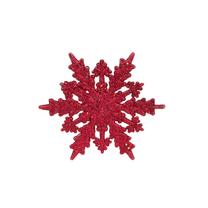 Eglutės žaisliukas Christmas Touch CJ-9, raudona sp., 12 cm, plastikas