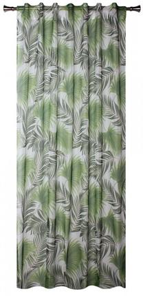 Dienas aizkari Splendid Palmas GF-PALMPU-140/260-ZI, zaļa krās., 140 cm x 260 cm