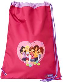 Apavu soma LEGO® Friends Confetti, rozā krās., 39 cm x 2 cm x 29 cm