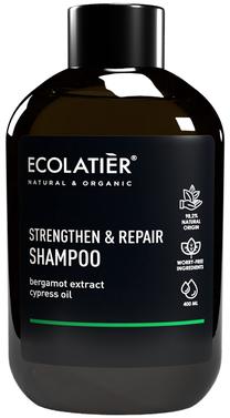Šampūnas Ecolatier Strengthen & Repair, 400 ml