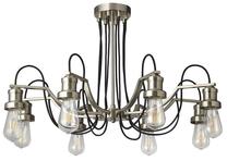 Šviestuvas kabinamas Searchlight Olivia 1068-8SS, E27, 8 x 60 W, nėra gaubto / satinas