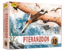 Medinė dėlionė Wilga Play Era Of Dinosaurs Pteranodon 98619, 96 cm x 136 cm, ruda sp.