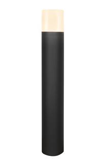 Brīvi stāvošs āra gaismeklis Candellux Lighting Sedum, 12W, LED, IP65, melna krās., 12 cm x 80 cm