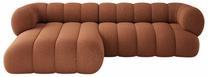 Kampinė sofa Cosmopolitan Design Koge Eden 10, brick red s., kairinė, 165 x 270 cm x 70 cm