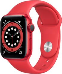 Viedais pulkstenis Apple Watch Series 6 GPS LTE 40mm Aluminum, sarkana