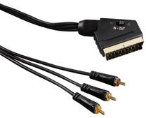 Laidas Hama SCART, RCA male x 3, 1.5 m