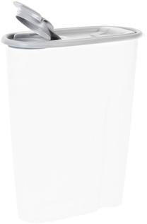 Lielapjoma produktu konteiners Excellent Houseware, 2.2 l, pelēka krās.