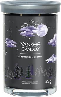 Žvakė, aromatinė Yankee Candle Signature Midsummer's Night, 60 - 100 h, 567 g, juoda sp.
