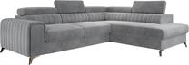 Kampinė sofa Laurence Monolith 84, pilka sp., dešininė, 205 x 278 cm x 92 cm