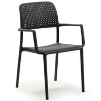 Lauko kėdė Nardi Bora, antracito sp., 58.5 cm x 55 cm x 86 cm