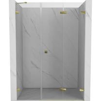 Dušo durys Mexen Lunar-F Right, 110 cm x 200 cm, aukso sp./grūdintas