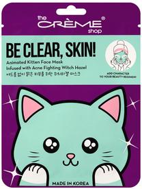 Маска для лица The Creme Shop Be Clear, Skin! Animated Kitten, 25 мл