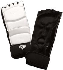 Защита для ног Adidas Taekwondo, белый цв./черный цв., XS