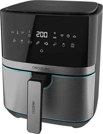 Karšto oro gruzdintuvė Cecotec Cecofry Full InoxBlack 5500 Pro, sidabro sp./juoda sp., 1700 W, 5.5 l
