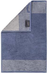 Vonios rankšluostis Cawo Two Tone 590 10, mėlyna sp., 50 cm x 30 cm