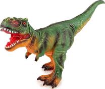 Игрушечное животное Lean Toys Tyrannosaurus Rex 12272, 60 см, зеленый цв./oранжевый цв.