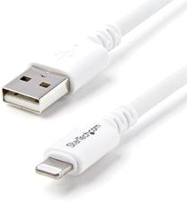 Vads StarTech, USB/Apple Lightning, 300 cm, balta krās.