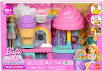 Lėlė su priedais Mattel Barbie Chelsea Club Ice Cream Shop JMJ42, 12 cm, įvairių spalvų