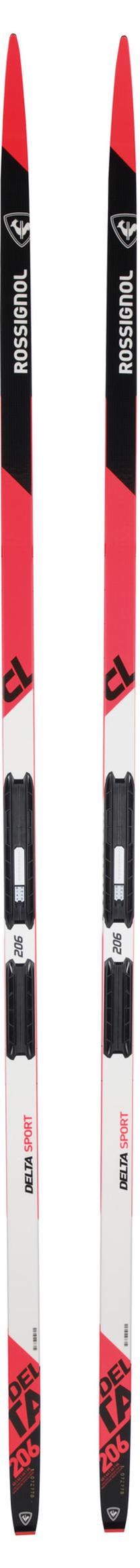 Slidės lygumų Rossignol Delta Sport Classic Wax Base, 201 cm