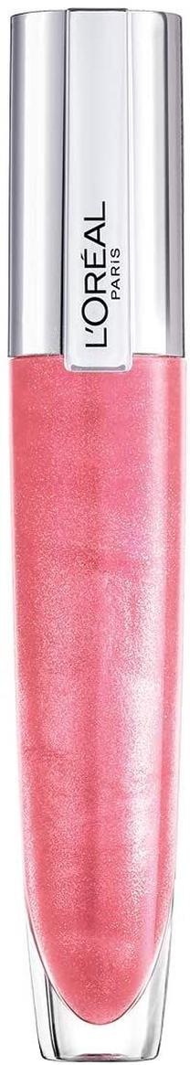Lūpų blizgis L’Oréal Paris Rouge Signature Brilliant Plump, 6 ml, 406 amplify
