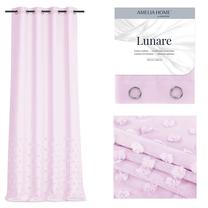 Дневной занавес AmeliaHome Lunare, розовый цв., 140 см x 270 см