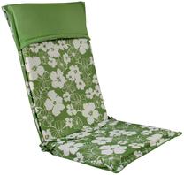 Lauko kėdės pagalvėlė Home4you, žalia sp., 115 x 48 cm