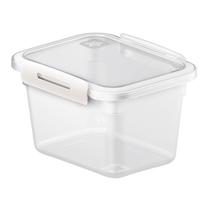 Pārtikas trauks Rotho 1126301100, 0.85 l, 15 cm x 12 cm, caurspīdīga krās./balta krās.