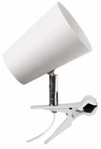 Galda lampa ar skavu Spot-Light Astrid 2735102K, E14, 40W, balta krās./balta krās.