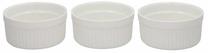 Keramikinis kepimo indas, rinkinys Kitchen&GO, balta sp., 10 cm x 10 cm, 0.245 l