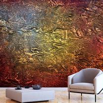 Fototapete Artgeist Red Gold, 140 cm x 200 cm