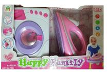 Игрушечная домашняя техника Tommy Toys Washing Machine And Iron, многоцветный