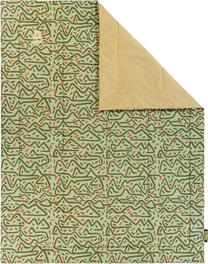 Stovyklavimo kilimėlis Abbey Vancouver 180, smėlio ruda sp./šviesiai žalia sp./žalia sp., 180 x 140 cm